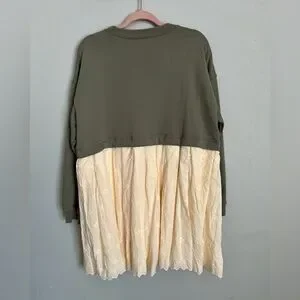 RYLEE AND CRU LAUREL SWEATSHIRT DRESS- MEDIUM